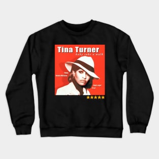 Tina turner Queen Rock 'n' Roll Crewneck Sweatshirt